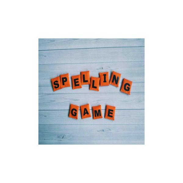 E034-1 字母拼字豆袋組 Spelling Game